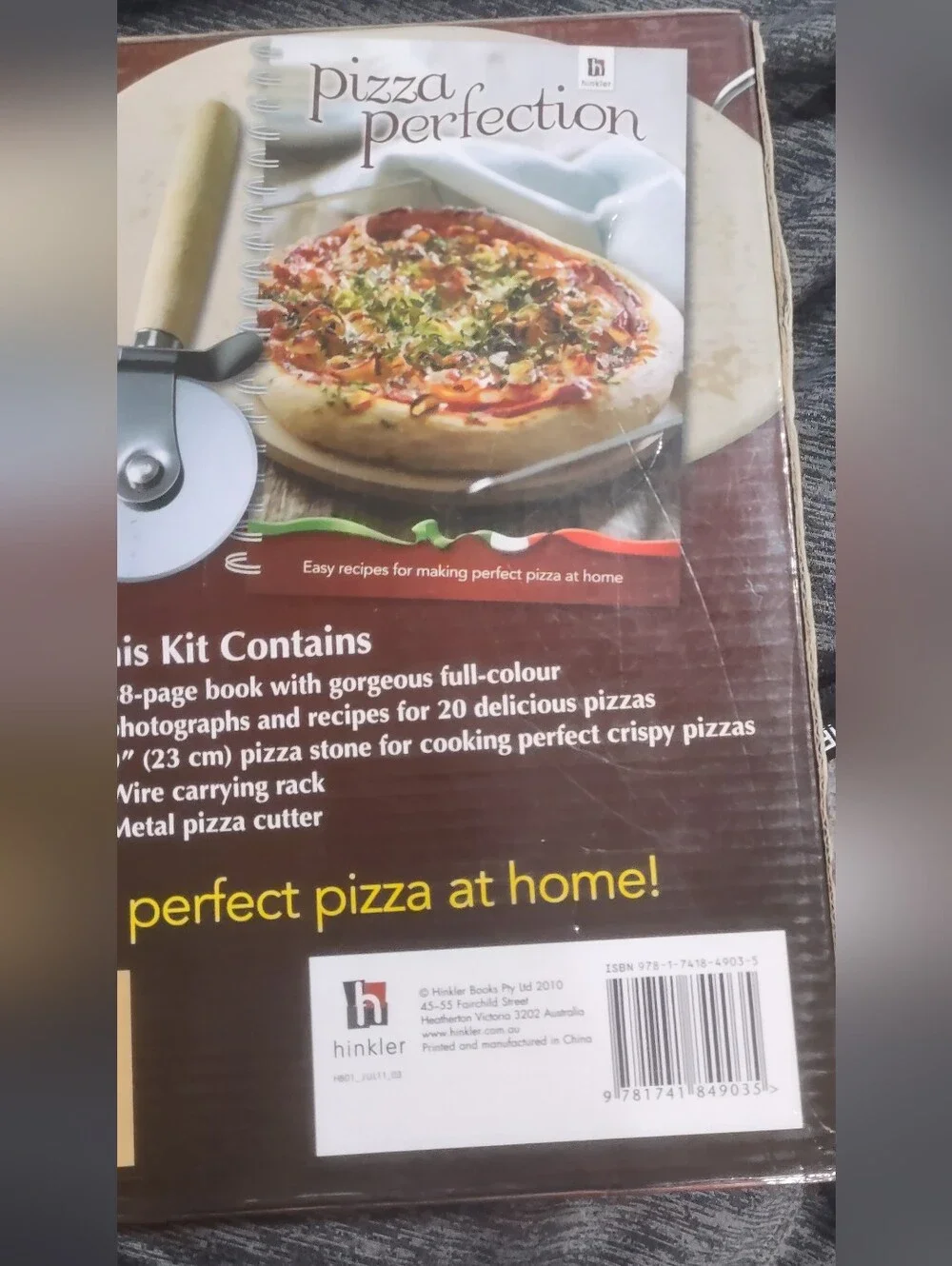 Pizza Perfection with Pizza Stone Kit... Make Offers